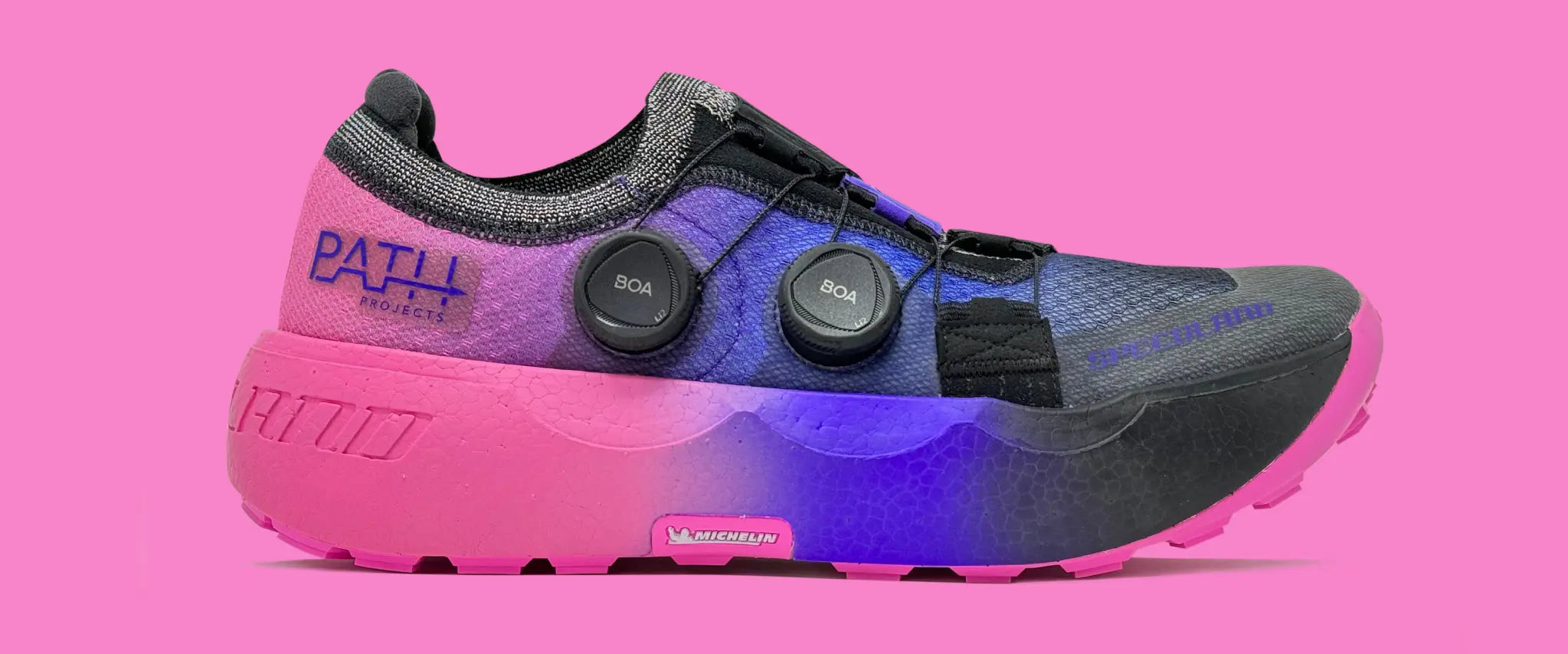 Speedland Creates Blood-Splattered Trail Running Shoes for Pro